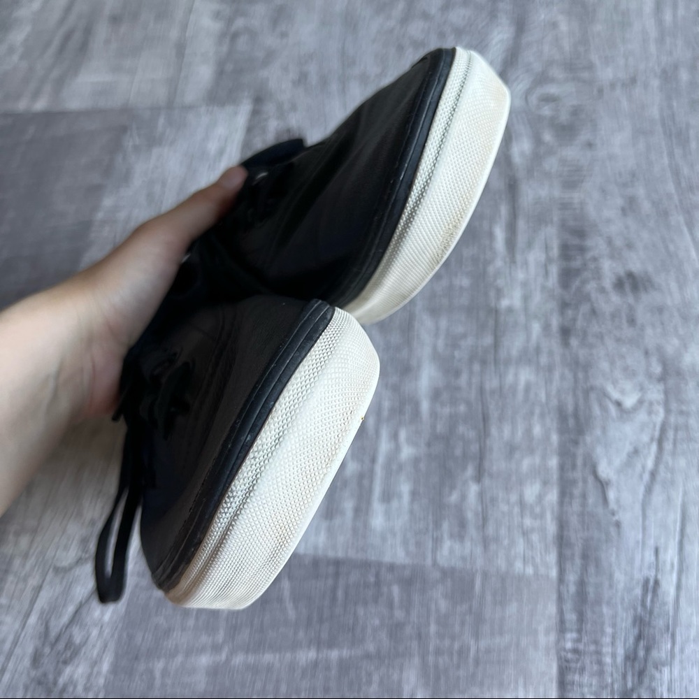 Vans California Since 1966 Black Leather Lace-Up Sneakers Size 11.5 - Picture 4 of 10